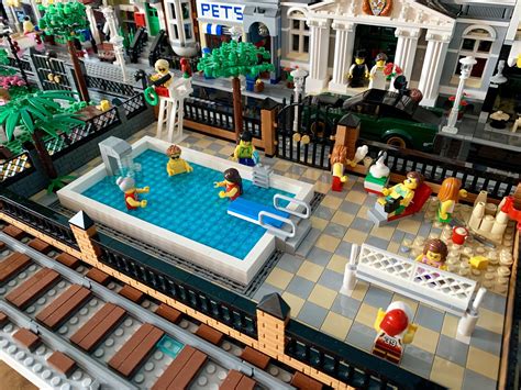 Image result for LEGO Swimming Pool Tutorial