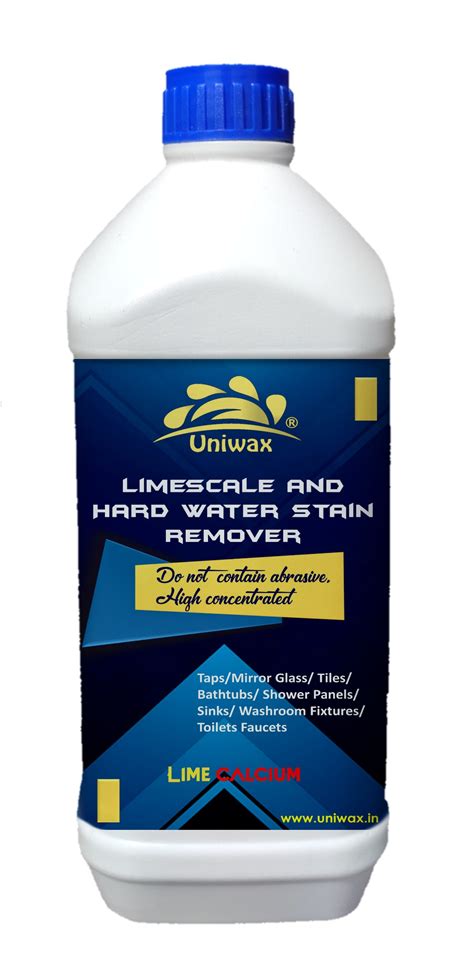 uniwax U13 hardwater lime scale stain remover Calcium, Lime, and Rust ...