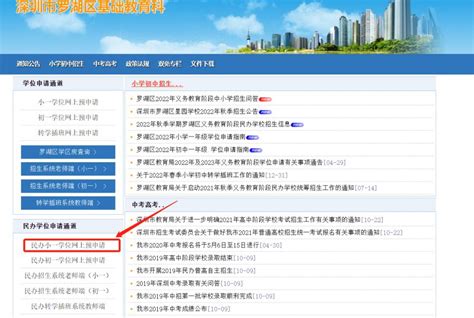 2022年罗湖学位申请入口（小学+初中）-深圳办事易-深圳本地宝