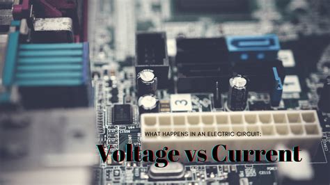 What happens in an electric circuit: Voltage vs Current - Latest News ...