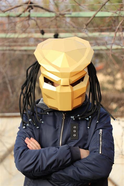 Image result for Custom Predator Mask Cut Out