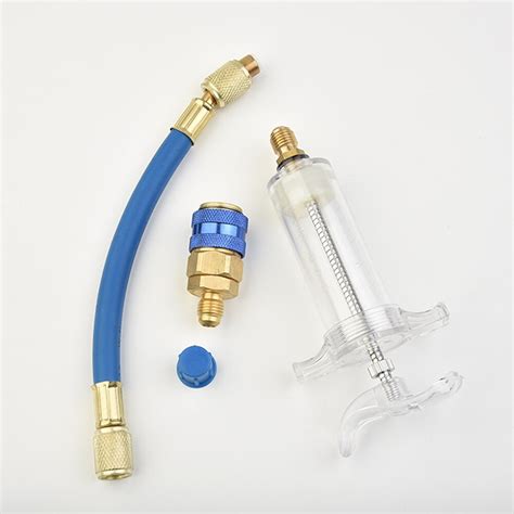 Oil And Dye Injector With Snap Quick Coupler India | Ubuy