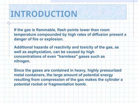 Compressed gas an interesting introduction | PPT