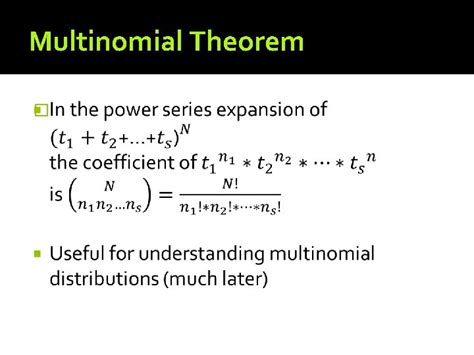 Multinomial Formula 的图像结果