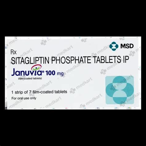 JANUVIA 100MG TABLET 7'S Price, Uses, Side Effects & Substitutes | Medkart