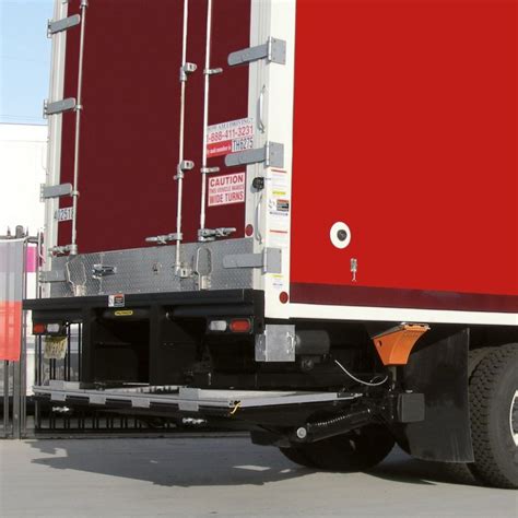 Retractable lift gate - MBB R 2000 L - Palfinger - for trucks