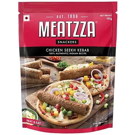 Chicken Seekh Kebab Nv 1Kg Meatzza – JITCO