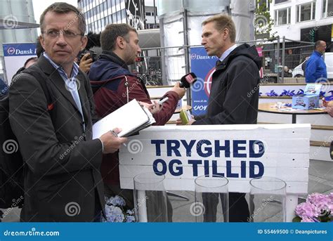 DF _DANISH PEOPLE S PARTY on ECLTION COMPAIGN Editorial Image - Image ...