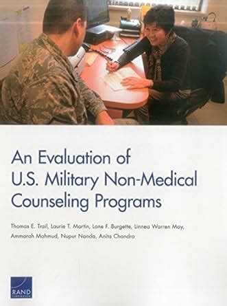 Buy An Evaluation of U.S. Military Non-Medical Counseling Programs Book ...