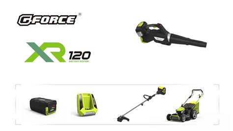 Soffiatore a batteria G force XR120   YouTube