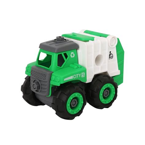 Skoodle Build & Go Garbage Compactor Truck – Skoodleplay