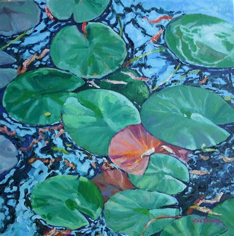 Lily Pad Painting