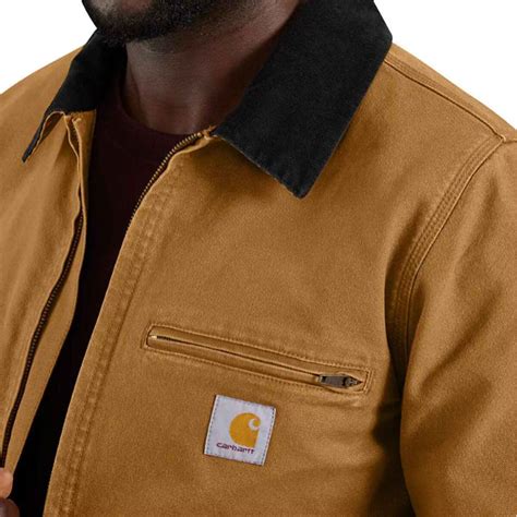 Carhartt Men's Re-Engineered Rugged Flex Relaxed Fit Duck Detroit Work ...