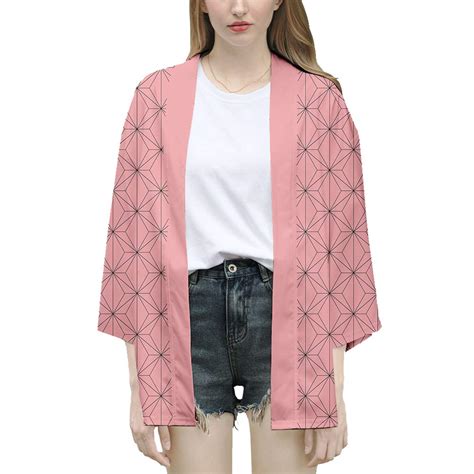 Buy Kimetsu no Yaiba Costume Kamado Tanjirou Nezuko Zenitsu Giyuu ...