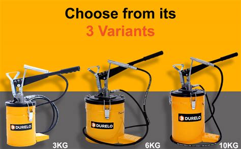 DURELO GBP-10 Grease Gun Bucket 10kg | High Pressure Grease Pump ...