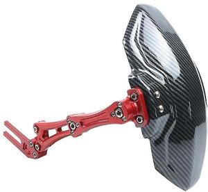 Vagary CNC Rear Mudguard Adjustable Mud Splash Guard for All Motorcycle ...