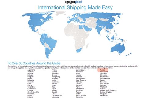 Amazon открыл прямую доставку в Россию / Вики и блоги / gSconto