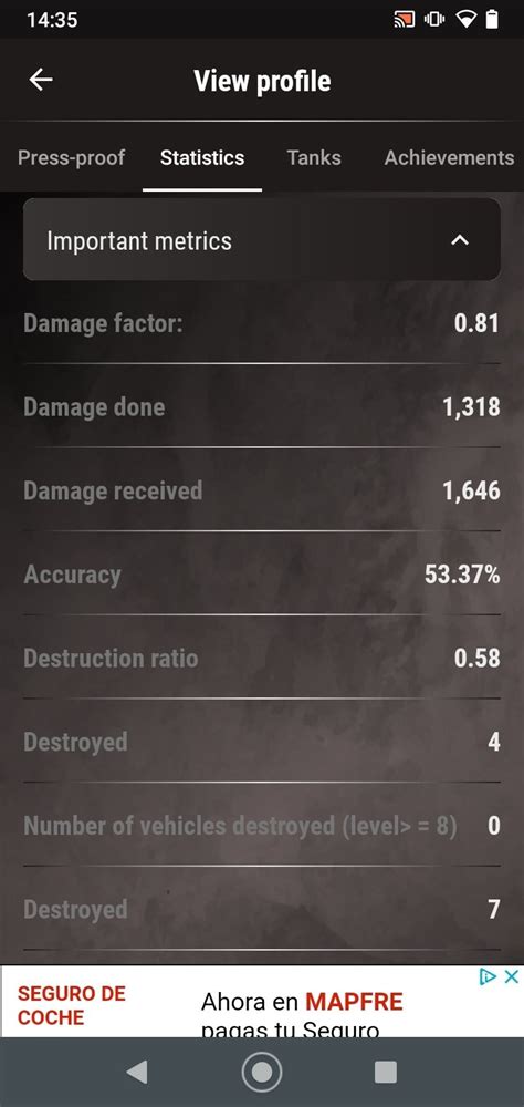 WoT Blitz Statistics APK Download for Android Free