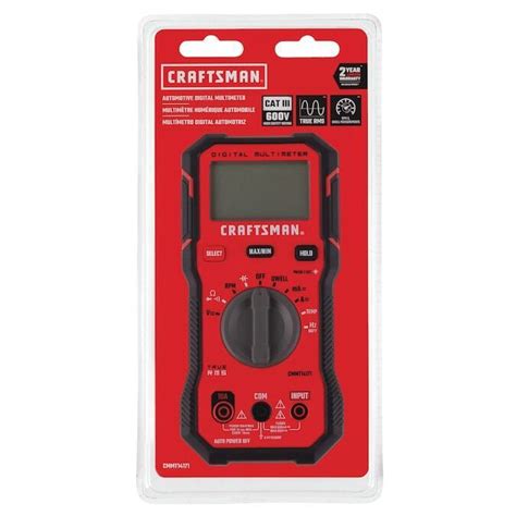 Image result for Craftsman Digital Multimeter