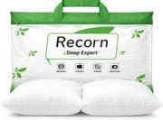 Reliance Recron Polyester Fibre Bed/Sleeping Pillow Pack of 1 Solid ...