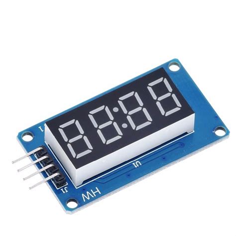 Светодиодный дисплей TM 1637 для Arduino STM32 NodeMCU Raspberry ...
