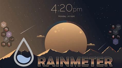 Rainmeter Widgets 的图像结果