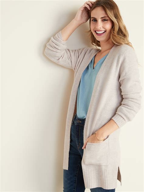 Open-Front Long-Line Sweater for Women | Old Navy | Sweaters for women ...