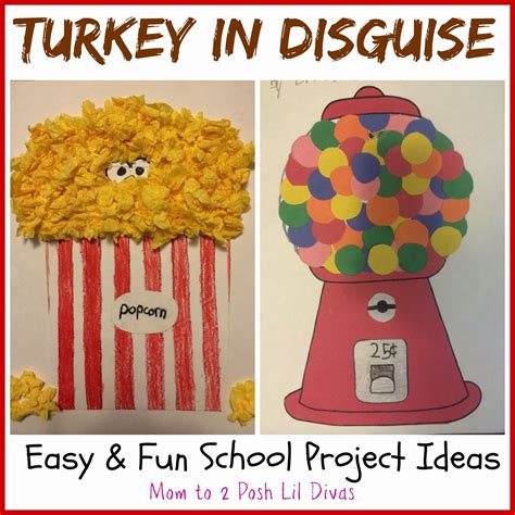 Easy and Fun Turkey in Disguise Projects | Turkey disguise project ...