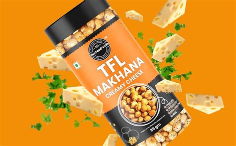 TFL(The Food's Life) Tangy Tomato & Creamy Cheese Makhana With Healthy ...
