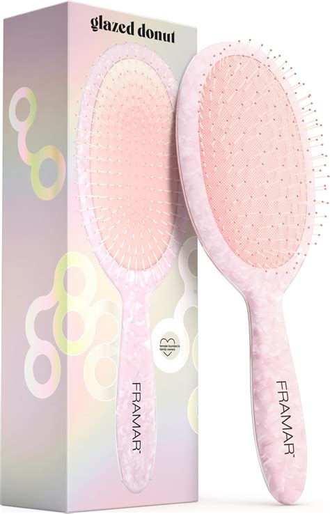 Amazon.com : FRAMAR Iridescent Wet Hair Brush Detangler – Detangle ...