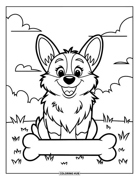 120+ Corgi Coloring Pages for Kids & Adults (Free Printable PDFs)