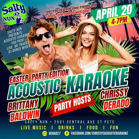 EASTER 4/20 PARTY Karaoke, DJ Dance Mixes & Live Music, 2501 Central ...