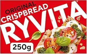 RYVITA The Original Crunchy Rye Breads, Red, 350 g, (100118815 ...