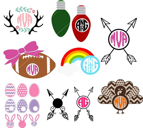 5 Ways to Style a Monogram - Silhouette School - Silhouette Monogram Designs