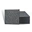UNIDUS ACOUSTICS Square Acoustic Wall Panel Set of 6, 12"x12"x9mm ...