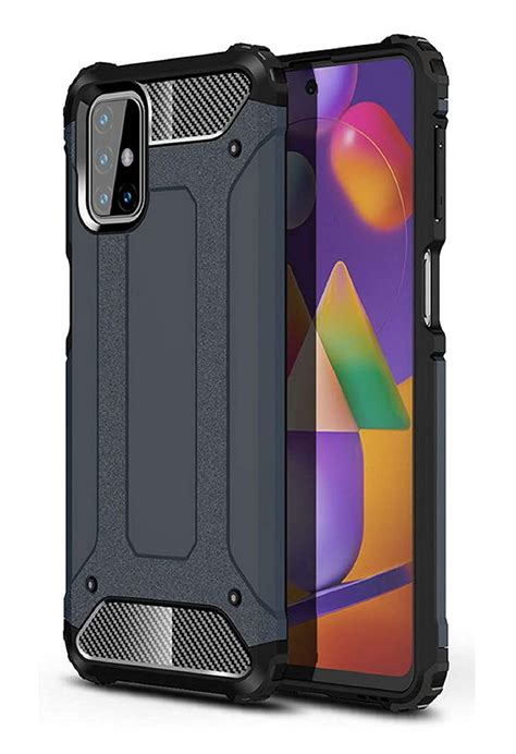 Winble TPU Shock Proof Bumper Case for Samsung Galaxy M31s - Hybrid ...