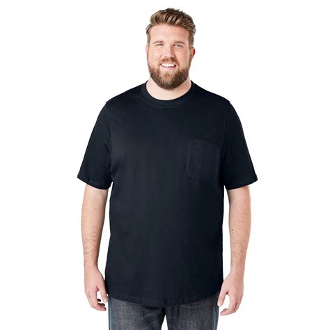 Boulder Creek by KingSize Men's Big & Tall Heavyweight Pocket Crewneck ...