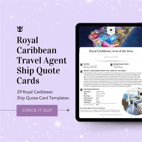 Royal Caribbean Cruise Line Ship Quote Cards Kit, Royal Caribbean ...