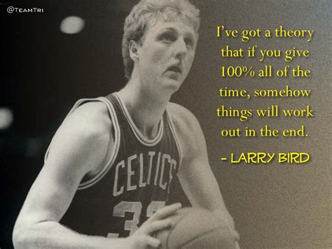 On the value of giving your whole effort | Larry bird, Larry bird ...