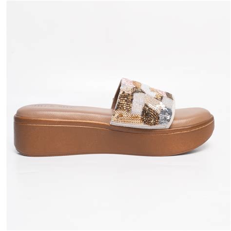 Jig & Sid Multicolor Embellished Wedges for Festive & Casual Wear ...