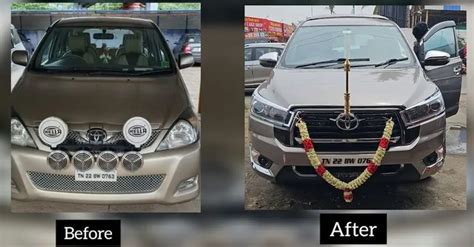 2009 Toyota Innova Neatly Converted to Look Like Innova Crysta [Video]