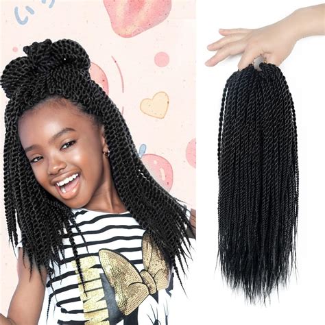MOSINA Senegalese Twist Crochet Hair, 14 Inch, Black Women, India | Ubuy