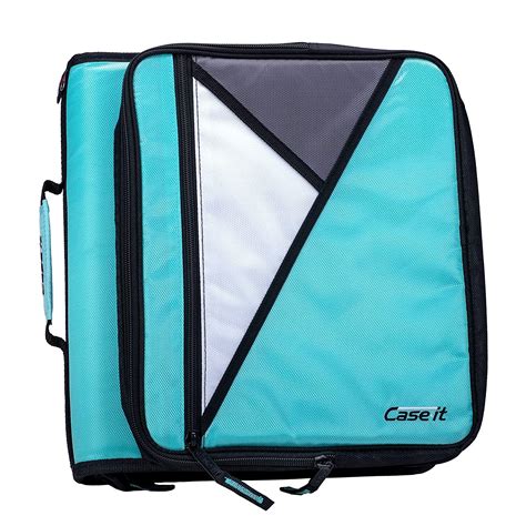 Case-it Universal Zipper Binder | 2-Inch O-Rings, 13-Inch Laptop/Tablet ...