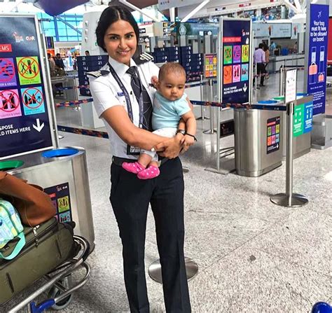 Female pilot takes baby to work. Here's what happened next! - Rediff ...