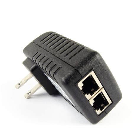 DSLRKIT Gigabit 48V 30watt PoE Injector Adapter Power Over Ethernet 802 ...