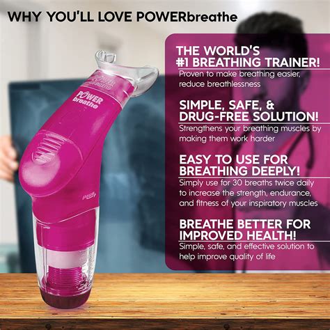 Buy POWERbreathe - Breathing Exercise Device, Breathing Trainer and ...