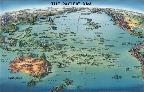 Pacific Rim Map