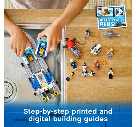 Lego City Police Patrol Boat 60277 Building Kit; Cool Police Toy for ...