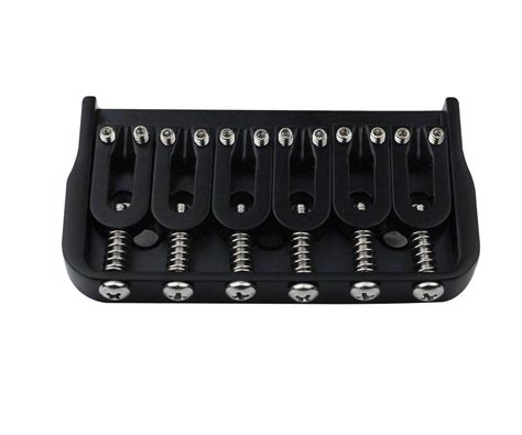 Guyker 6 String Guitar Fixed Bridge ââ‚¬â€œ Metal Hardtail Bridges ...