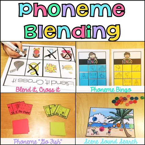 Phonemic Awareness Worksheets